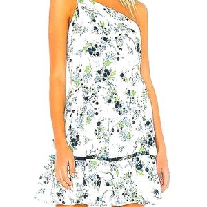Free People Floral Off 1 Shoulder Dress